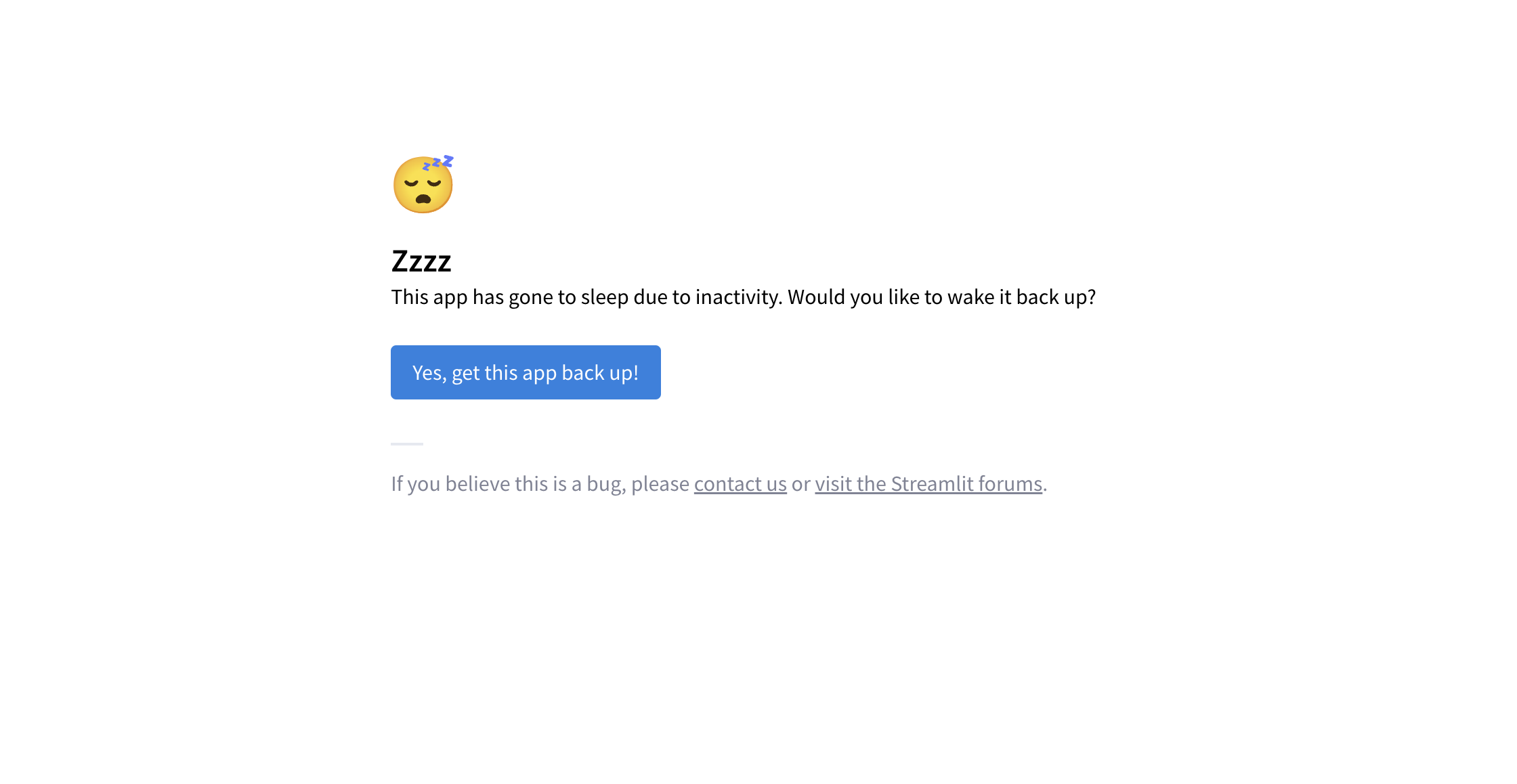 App Sleep Issue